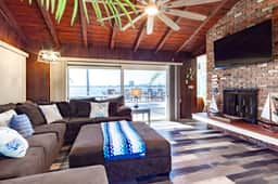 Bayfront Charm w/ Huge Deck | Pool Table | Beach Access